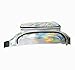 EBTOYS Waist Bag Casual Bag Women Shiny Holographic Fanny Pack Bum Bag（Silver)