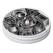 Ateco 4845 Plain Edge Geometric Shapes Cutters in Graduated Sizes, Stainless Steel, 24 Pc Set primary