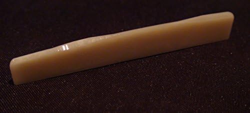 Polished Unbleached Bone Guitar Saddle - Fits Many Martin® Guitars