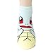 Socksense Pokemon Women's Ankle Socks 4pairs(4color)=1pack Made in Korea