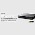 Sony BDP-S3700 4K Upscaling 3D Streaming Blu-ray Disc Player With Built In Wifi - 5 Pack Kit - Remote Control - 3 Pc Cleaning Kit - 10 FT High speed HDMI Cable - Xtreme Ear Buds (1 Year Warranty)