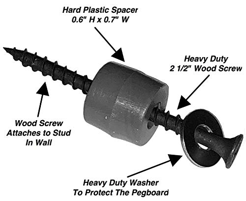 4 CP3+72+Piece+Pegboard+Mounting+Available