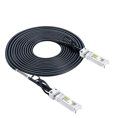 10Gtek-10Gbs-SFP-Cable-5-Metro-10GBASE-CU-Direct-Attach-Copper-Twinax-Passivo-Cable-Compatible-para-Cisco-SFP-H10GB-CU5M-Ubiquiti-Netgear-D-Link-TP-Link-Zyxel-QNAP-NAS-Mikrotik