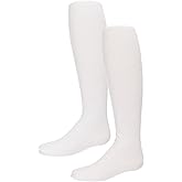 MeMoi Girls' 2 Pair Pack Nylon Heart Tights