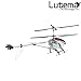 Lutema Large 3.5CH Remote Control Helicopter, Red