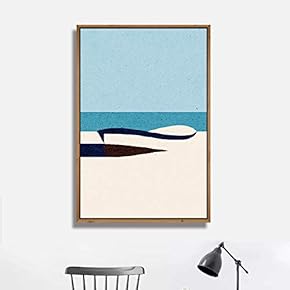 Framed Canvas Wall Art for Living Room, Bedroom Silent World Theme Canvas Prints for Home Decoration Ready to Hang - 16x24 inches