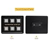 Rupse-12V24V-6-Gang-LED-Touch-Control-Panel-Box-Switch-960W-Output-Power-for-Car-Marine-Boat-Caravan