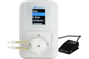 K KAMOER Kamoer M1-DC Intelligent 12V peristaltic pump DC motor variable low flow programmable liquid metering dosing pump with control for laboratory aquarium ≥33ml/min
