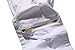 NITAGUT Men's Skinny Ripped Distressed Destroyed Slim Straight Fit Zipper Jeans with Holes White-US 34