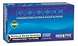 High Five Cobalt Nitrile Exam Glove, X Large