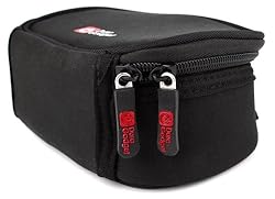 DURAGADGET Black Neoprene Lightweight Zip-Locked