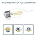 Hyperikon LED Edison Flame Tip Filament B11 Candle, 4W (40W Equivalent), Medium Base (E26), CRI 90+, Dimmable, 3000K (Soft White Glow)