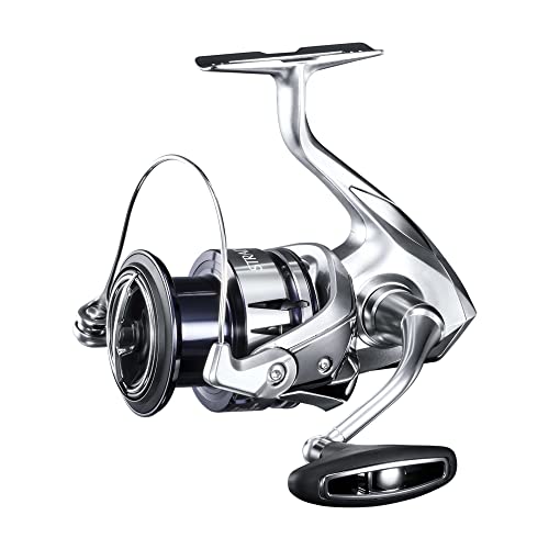SHIMANO Stradic 4000FL XG Spinning Fishing Reel, silber , schwarz