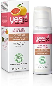 Yes To Grapefruit Uneven Skin Tone, CC Cream, Medium Tint, 1.7 Oz by Yes To Grapefruit