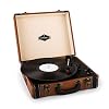 auna Jerry Lee, draaitafel, platenspeler, riemaandrijving, stereoluidspreker, USB-aansluiting voor digitalisering, 3…
