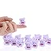 Darice 16992 Mini Bears Flocked, 1, Purple
