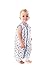 Slumbersac Muslin Sleeping Bag with Feet Approx. 0.5 Tog - Nautical- 3-4 years/110cm