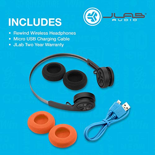 JLab Rewind Wireless Retro Headphones 