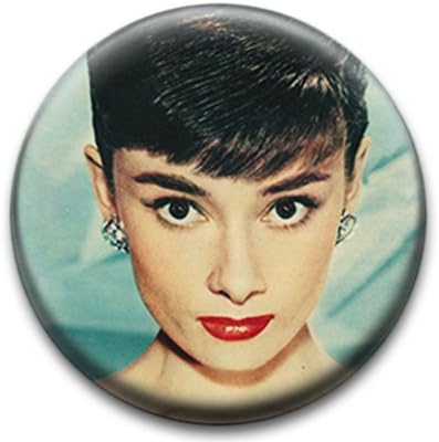Audrey Hepburn Badge