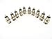 Hosyl BNC Male to RCA Male Plug Adapters 10 Pack