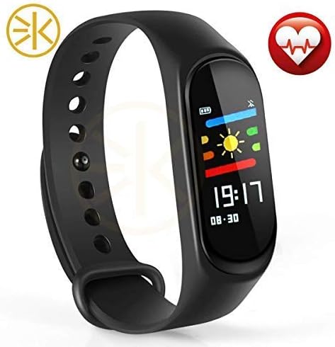 3Keys™ Fitness Tracker Watch Sport Wristband Activity Tracker with Heart Rate Monitor, Sleep Monitor, Step Counter, Calorie Counter, Pedometer for Men Women and Kids