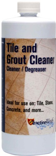 TractionWash TRWA32 1-Quart Heavy Duty Tile and Grout Cleaner