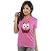 Animation Shops Spongebob Patrick Star Face Junior T-Shirt-Junior Medium [JM] Hot Pink
