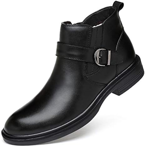 ショートブーツ メンズ スノーブーツ 防寒靴 防水 防滑 厚底 カジュアル 春 秋 冬 黒 ブーツ マーティンブーツ 26 5cm 防寒シューズ ウォーキングシューズ サイドゴア ブーツ ビジネスブーツ 通勤 通学 Midlothiantsi Org Uk