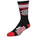 For Bare Feet NBA 4 Stripe Deuce Crew Men Socks