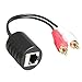 Relper-Lineso 2 Pack Gold Plated Stereo RCA to Stereo RCA Audio Signal Over Cat5/6 Cable