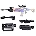 PeleusTech Modified Accessory Kit for Nerf N-Strike Elite Rapidstrike CS-18 Blaster - (Black)