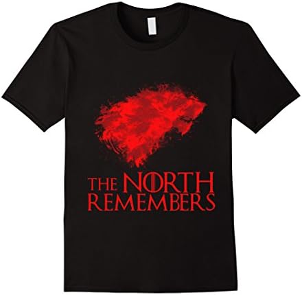 Mens The North Remembers T-Shirt Large Black