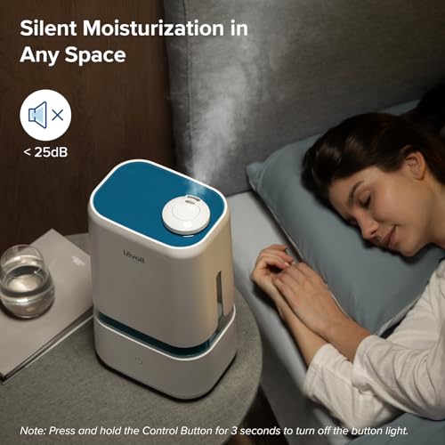 LEVOIT 4L Humidifiers for Bedroom Large Room & Essential Oil Diffuser
