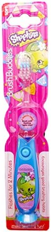 Brush Buddies Shopkins Flash Toothbrush. Plus Free Bonus 1 Pack of Shopkins Play Pack Grab &amp; Go!