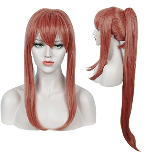 Linfairy Halloween Cosplay Wig For Women Clip 95CM
