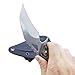 MASALONG Ghostly Claw Outdoor Camping Tactical Karambit Martial Claws Knife M121 (White)