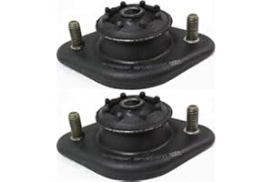 Evan Fischer Shock and Strut Mount Set Compatible with 1987-1995 BMW 325i, Fits 1998-1999 323i, Fits 1996-1998 328i, Fits 1984-1998 318i, Fits 1993-1995 320i, Set of 2 Rear, Left and Right Side