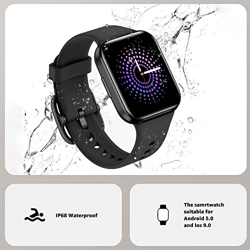 ASWEE Smart Watch, Fitness Tracker with 24/7 Blood Pressure and Heart