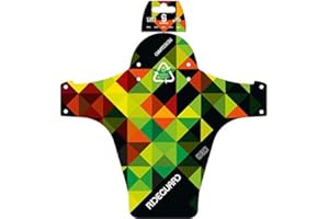 RideGuard PF1 - Front MTB Mudguard Mountain Bike Fender. Fits 24”, 26”, 27.5”, 29”, Plus Size and Fat Bikes. UK Made 100% Recycled Plastic Waste 100% Recyclable.