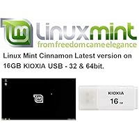 Linux Mint 19.3 New Latest Version for 2020 on 16GB USB - 64 & 32 Bit