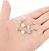 REVOLIA 4-5Pcs 14G Stainless Steel Belly Button Rings for Women Navel Rings CZ Body Piercing