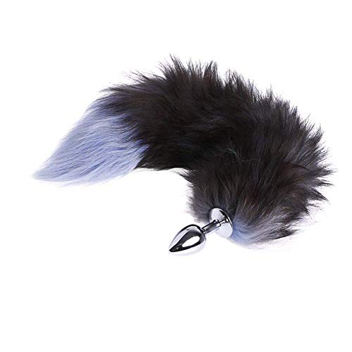 Soft Fox Tail Plug Plug Role Playing Toy Set Accessories Couple Novelty Party Supplies