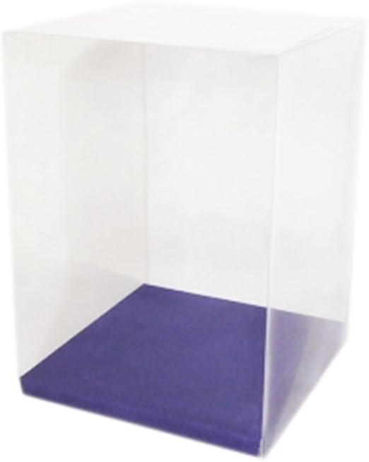 Scatole Caja Transparente 18 x 18 x 25 cm Unidades 10: Amazon.es: Hogar