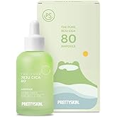 PRETTYSKIN Jeju Centella Asiatica 80% Soothing Ampoule – Calming Serum for Sensitive Skin with Tea Tree & Flower Complex, Hypoallergenic & Dermatologist Tested 1.69 fl. oz.