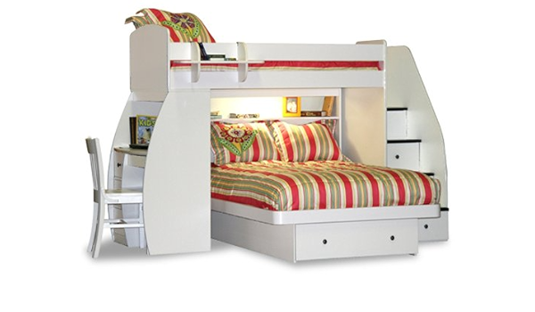 l shaped bunk beds amazon