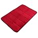 KINGSO Memory Foam Bath Rug Mat Bathroom Bedroom Floor Non-slip Mats Shower Carpet 16x24 Inch