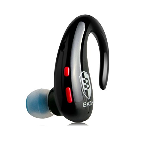 image for BASN Wireless Headphones Mini Bluetooth Headset with Microphone Hands 