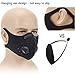 Activated Carbon Dustproof Mask - Dust Face Mask Gas Filter Mask, N95 Pollution Bicycle Woodworking Mask Replacement Filters Fire Paint Desert Exercise Other Sports Outdoor Protective