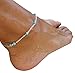 1pc Unique Nice Turquoise Beads Silver Chain Anklet Ankle Bracelet Foot Jewelry