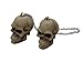 Kool Collectibles Skull Mirror Danglers Chains Awesome Race Accessory Zombie